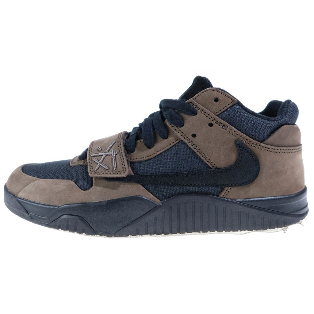 NIKE(ナイキ) ×Travis Scott JORDAN JUMPMAN JACK TR CJ1 T-REXX FZ8117-204 トラヴィススコット ジョーダン ジャンプマンジャック ローカットスニーカー ブラウン/ブラック US10/28cm