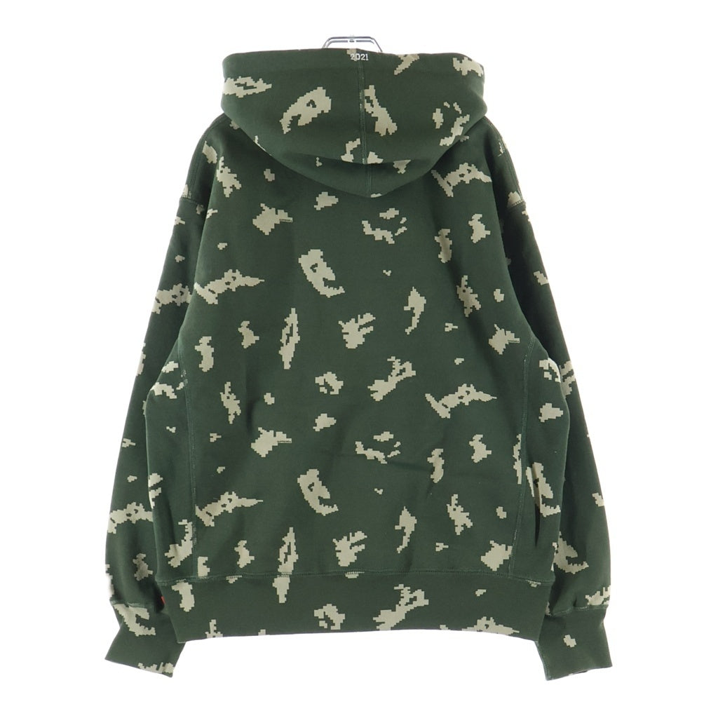 SUPREME(シュプリーム) 21AW Box Logo Hooded Sweatshirt Olive Russian Camo ボックス ロゴ フーディー スウェットシャツ パーカー オリーブ ロシア カモ グリーン