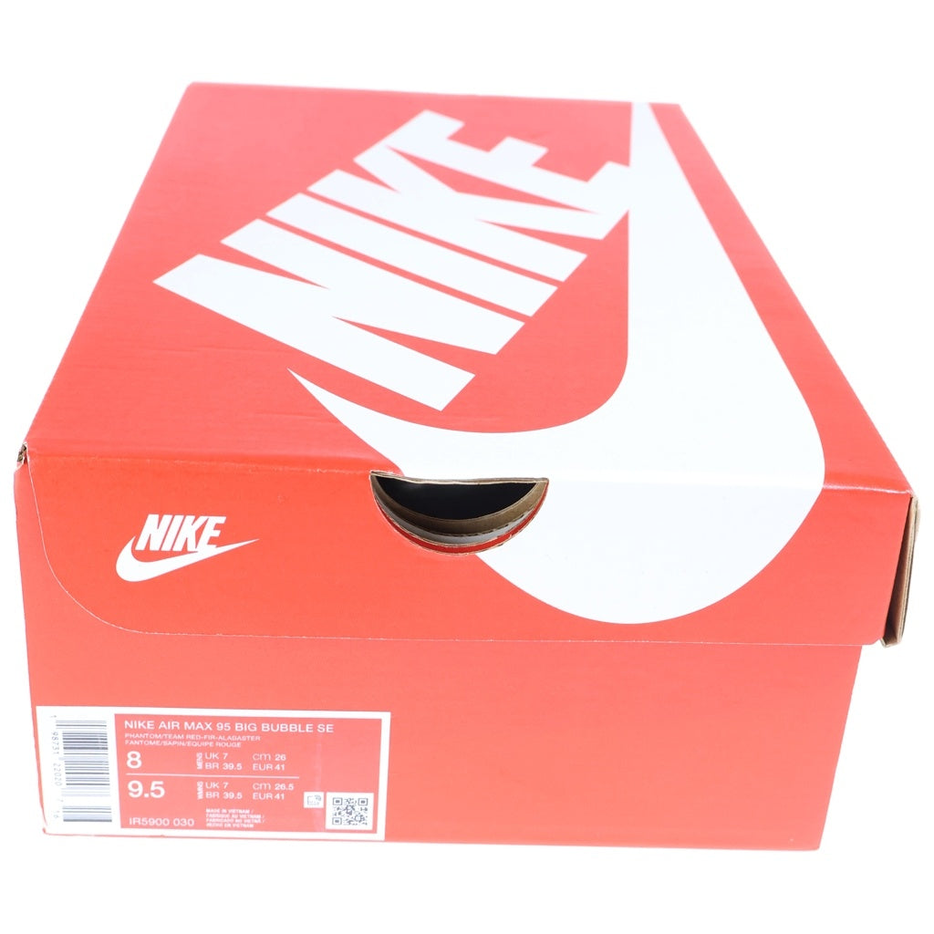 NIKE(ナイキ) AIR MAX 95 BIG BUBBLE MEXICO エアマックス95 ビッグバブル メキシコ ローカットスニーカー ホワイト/グリーン US8/26cm IR5900-030