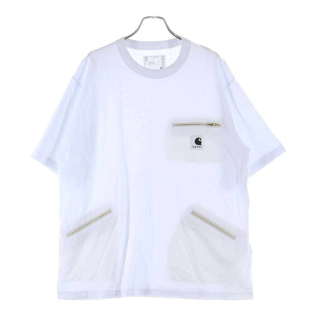 d*f様 26SS sacai T-Shirt White size5 26-0 Sacai(サカイ) 26SS ×Carhartt WIP Cotton Jersey T-Shirt カーハート