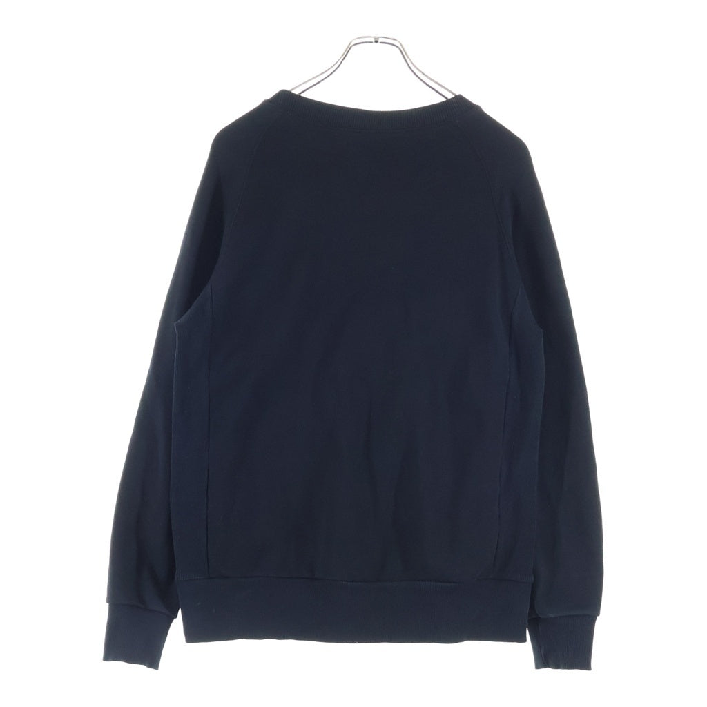 Sacai(サカイ) 21SS ×A.P.C. LOGO PRINT SWEAT CREW アーペーセー ロゴプリント クルーネック スウェットトレーナー ブラック 21E2-COEON-M27656