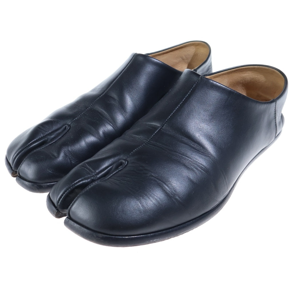 Maison Margiela(メゾンマルジェラ) Tabi タビ 足袋 バブーシュ レザー スリッポンシューズ ブラック S57WR0051
