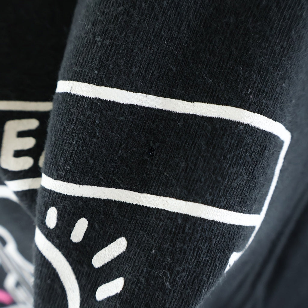VINTAGE(ヴィンテージ) 80S KEITH HARING IGNORANCE = FEAR キースへリング プリント 半袖Tシャツ カットソー ブラック