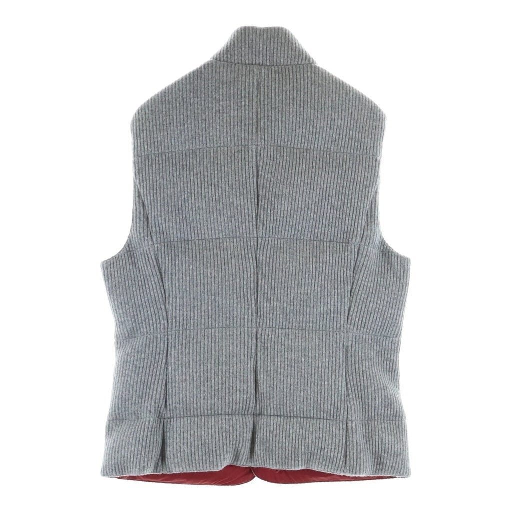 BRUNELLO CUCINELLI(ブルネロクチネリ) カシミヤ ダウンベスト グレー M227P206