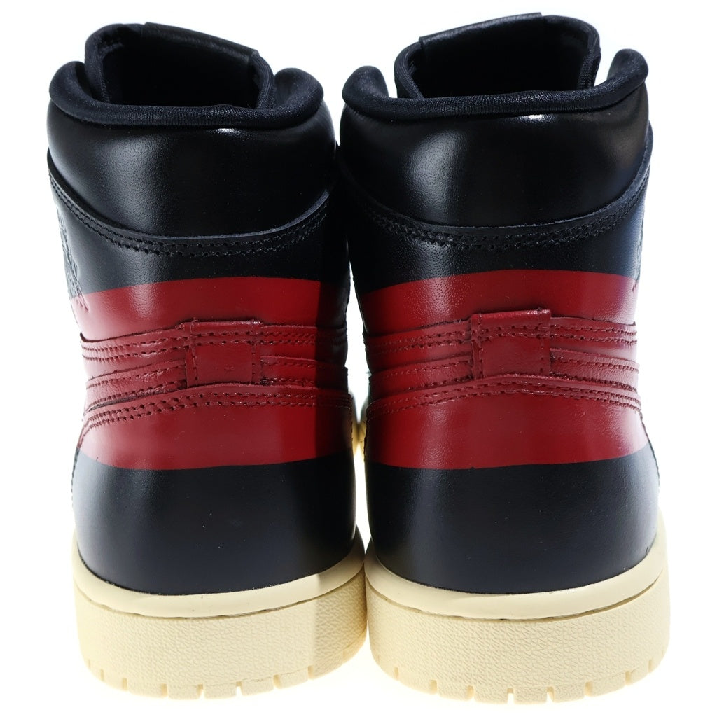 NIKE(ナイキ) AIR JORDAN 1 RETRO HIGH OG COUTURE BQ6682-006 エアジョーダン1 レトロ クチュール ハイカットスニーカー ブラック/レッド US8/26cm