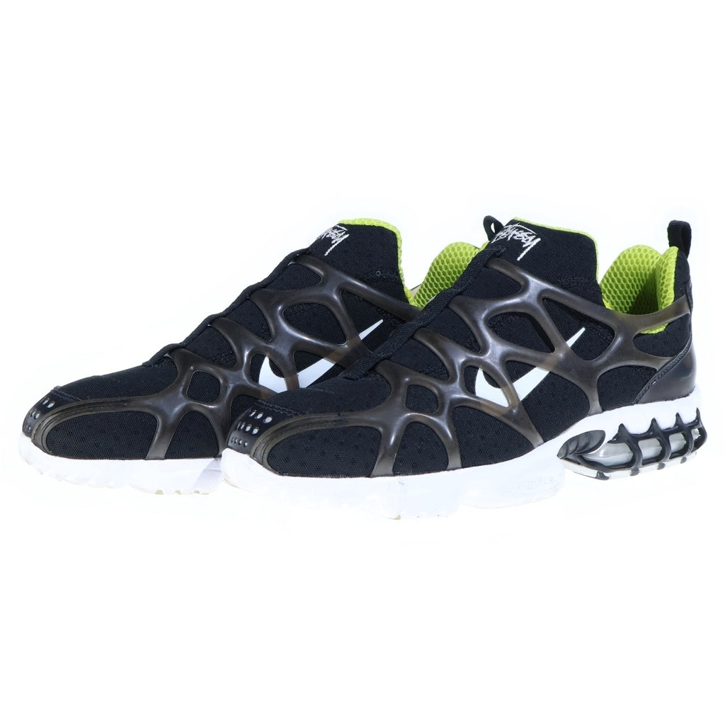 NIKE(ナイキ) ×STUSSY AIR ZM SPIRIDON KK ステューシー エアズーム クキニ ローカットスニーカー ブラック/イエロー US8.5/26.5cm CJ9918-001