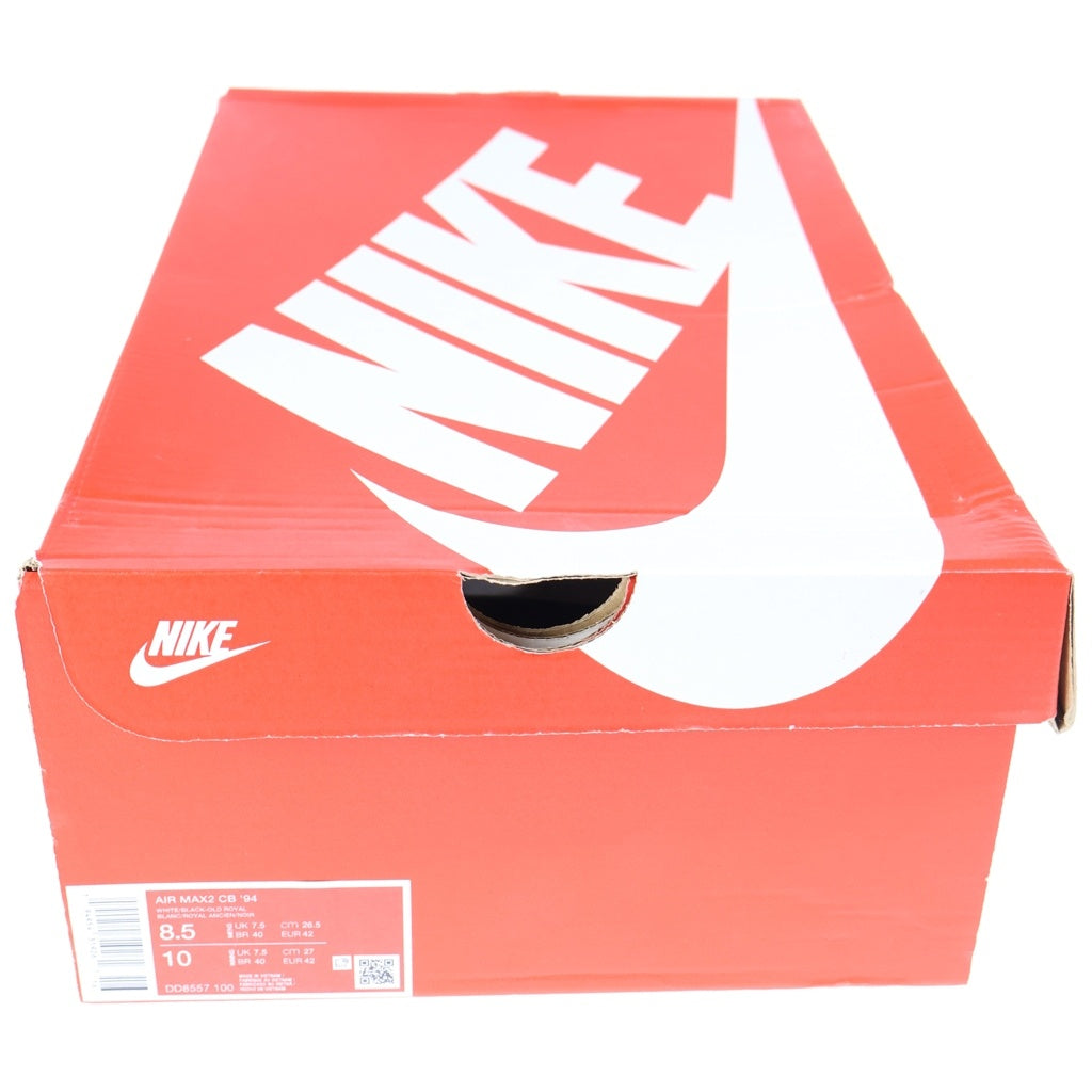 NIKE(ナイキ) AIR MAX 2 CB '94 OLD ROYAL DD8557-100 エアマックス2 オールドロイヤル ハイカットスニーカー ホワイト/ブラック US8.5/26.5cm