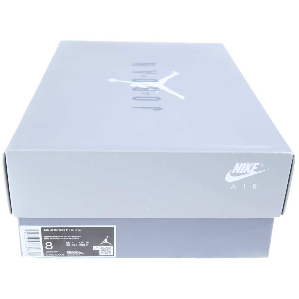 NIKE(ナイキ) AIR JORDAN 11 RETRO COOL GREY CT8012-005 エアジョーダン11 レトロ クールグレー ハイカットスニーカー グレー US8/26cm