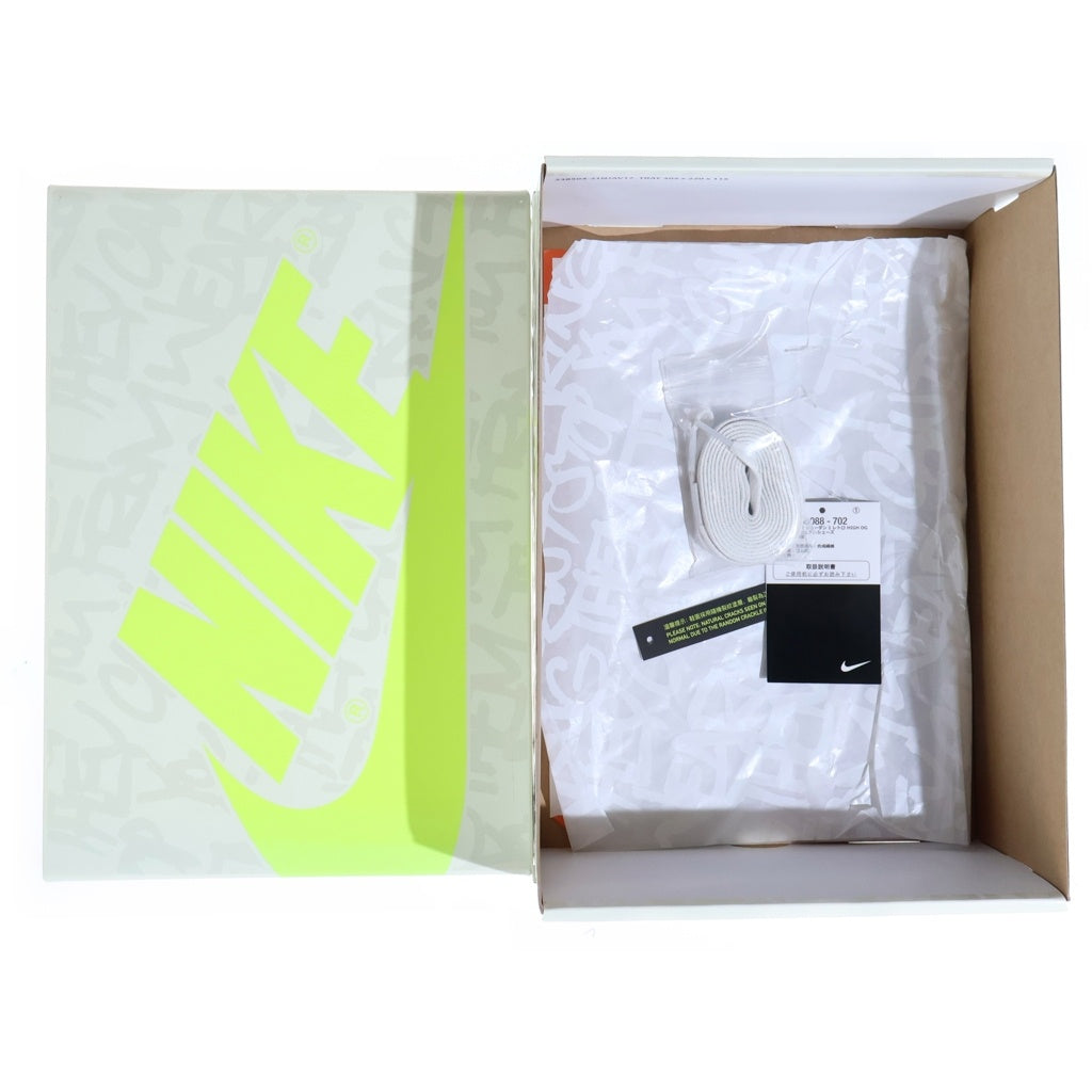 NIKE(ナイキ) AIR JORDAN 1 RETRO HIGH OG VOLT VISIONAIRE 555088-702 エアジョーダン1 レトロ ボルト ヴィジョネア ハイカットスニーカー イエロー/ホワイト US8/26cm
