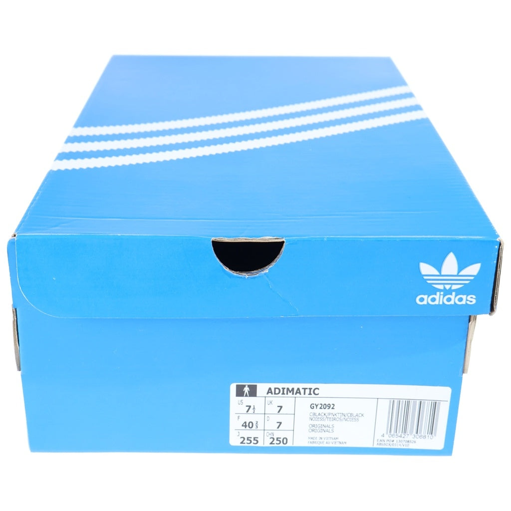 adidas(アディダス) ADIMATIC GY2092 アディマティック ローカットスニーカー ブラック/ピンク US7.5/25.5cm レディース
