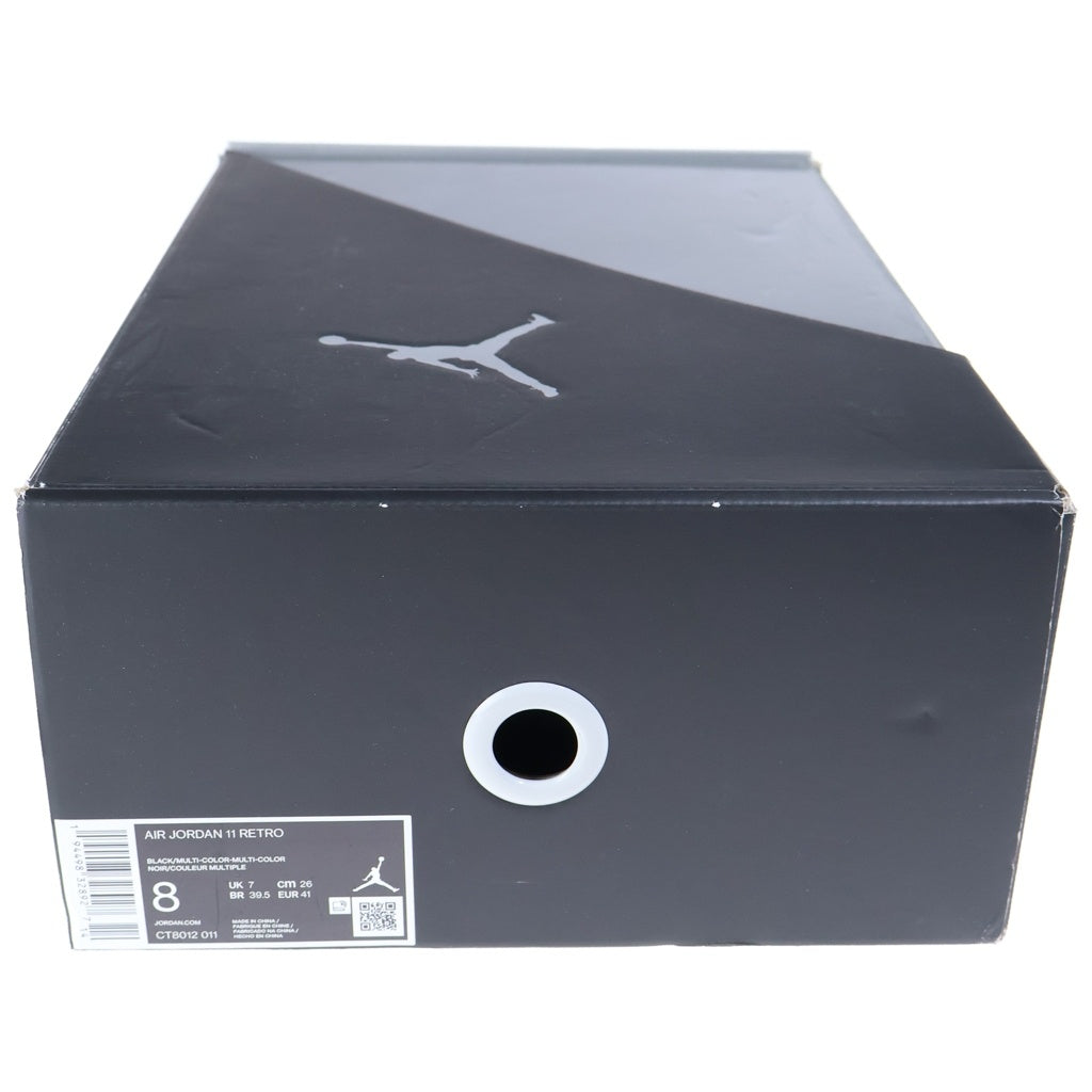NIKE(ナイキ) AIR JORDAN 11 JUBILEE CT8012-011 エアジョーダン11 ジュビリー ハイカットスニーカー ブラック US8/26cm