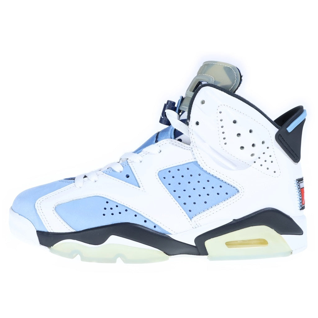NIKE(ナイキ) AIR JORDAN 6 UNC エアジョーダン6 ハイカットスニーカー ホワイト/ブルー US8/26cm CT8529-410