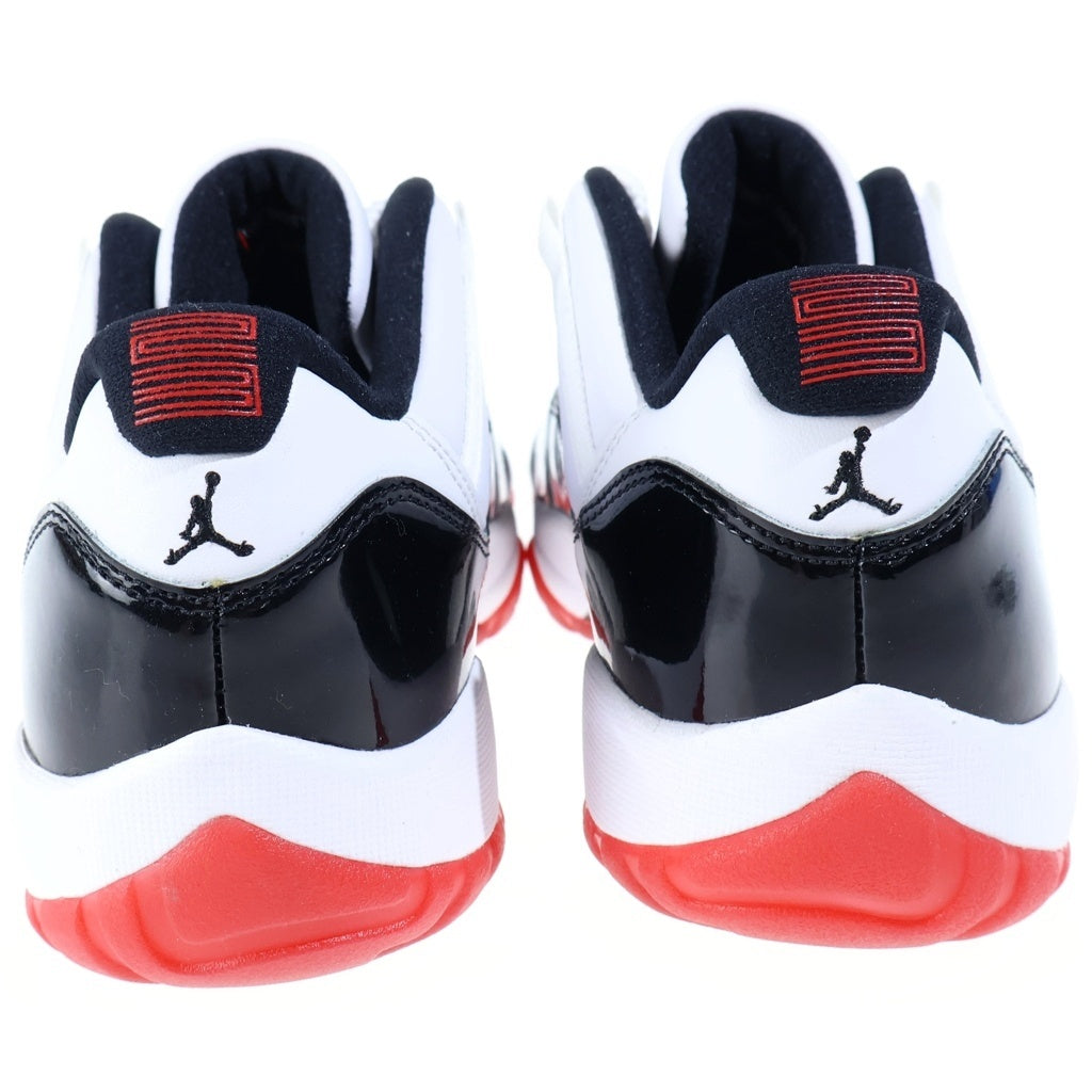 NIKE(ナイキ) AIR JORDAN 11 LOW GYM RED AV2187-160 エアジョーダン11 ジムレッド ローカットスニーカー ホワイト/ブラック US8/26cm