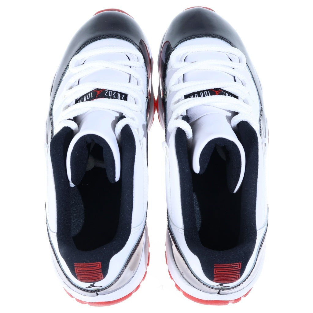 NIKE(ナイキ) AIR JORDAN 11 LOW GYM RED AV2187-160 エアジョーダン11 ジムレッド ローカットスニーカー ホワイト/ブラック US8/26cm