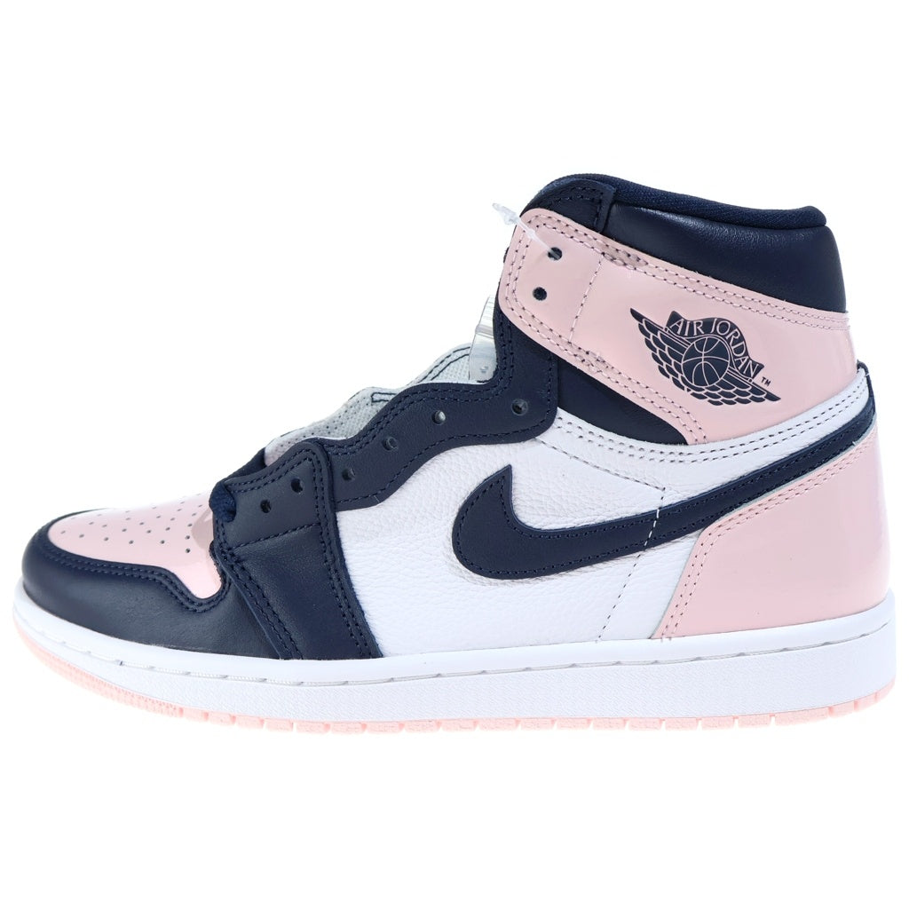 NIKE(ナイキ) WMNS AIR JORDAN 1 HIGH OG SE ATMOSPHERE ウィメンズ エアジョーダン1 アトモスフィア ハイカットスニーカー ブラック/ホワイト/ピンク US9/26cm DD9335-641 レディース
