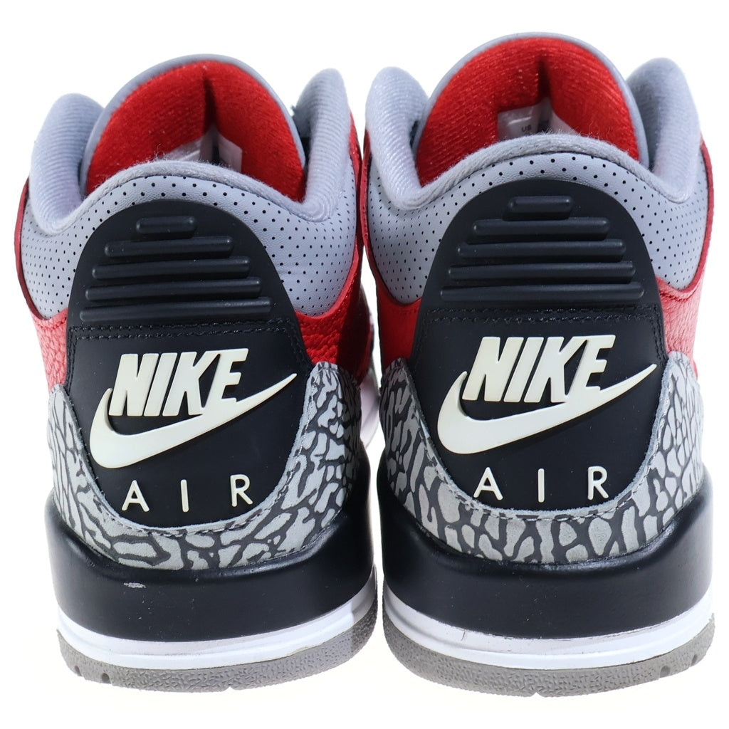NIKE(ナイキ) AIR JORDAN 3 RETRO SE CK5692-600 エアジョーダン3 レトロ ミッドカットスニーカー レッド US8/26cm