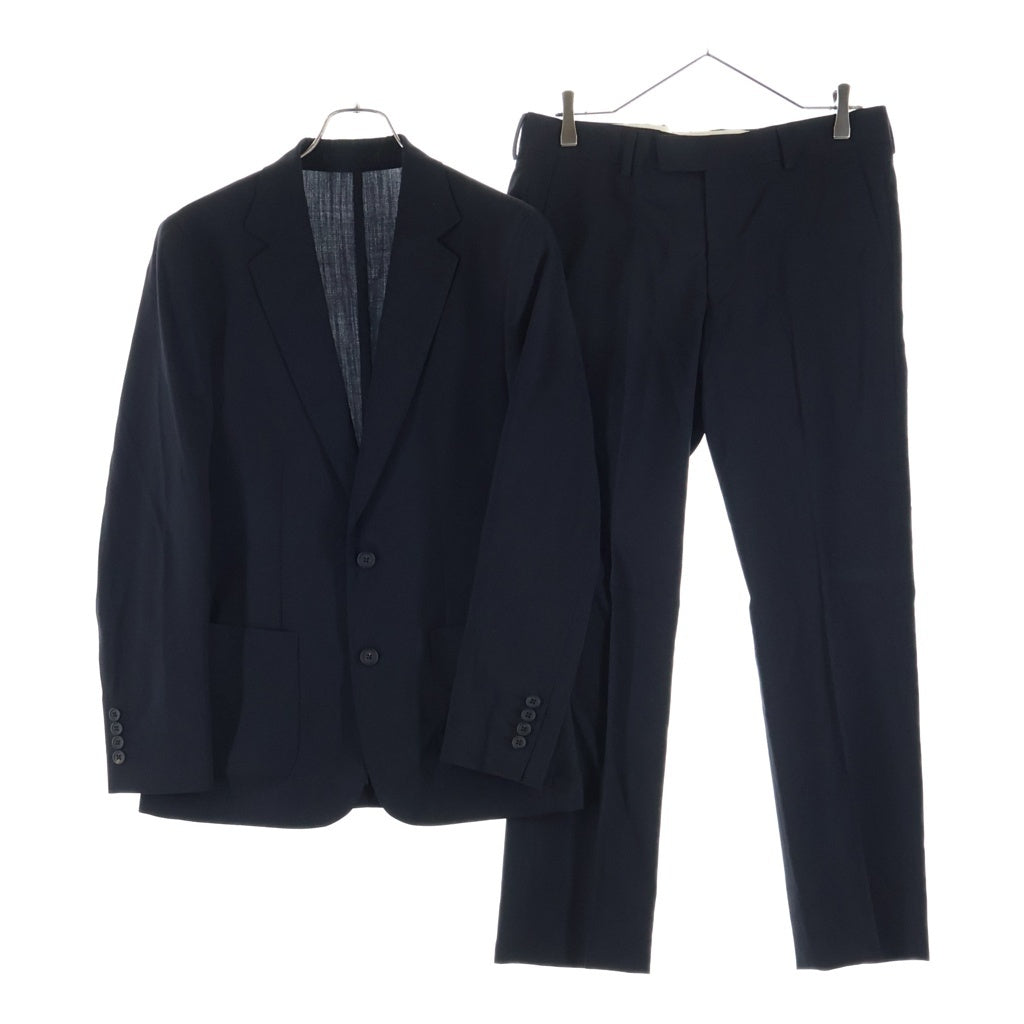 Paul Smith(ポールスミス) WASHABLE ウォッシャブル 2B ウール シングルテーラードジャケット スラックスパンツ セットアップスーツ ブラック 103010