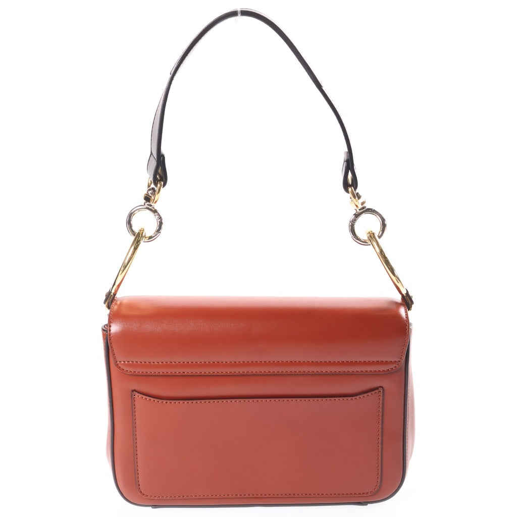Chloe(クロエ) クロエC ショルダーバッグ ブラウン レザー ゴールド×シルバー金具 レディース