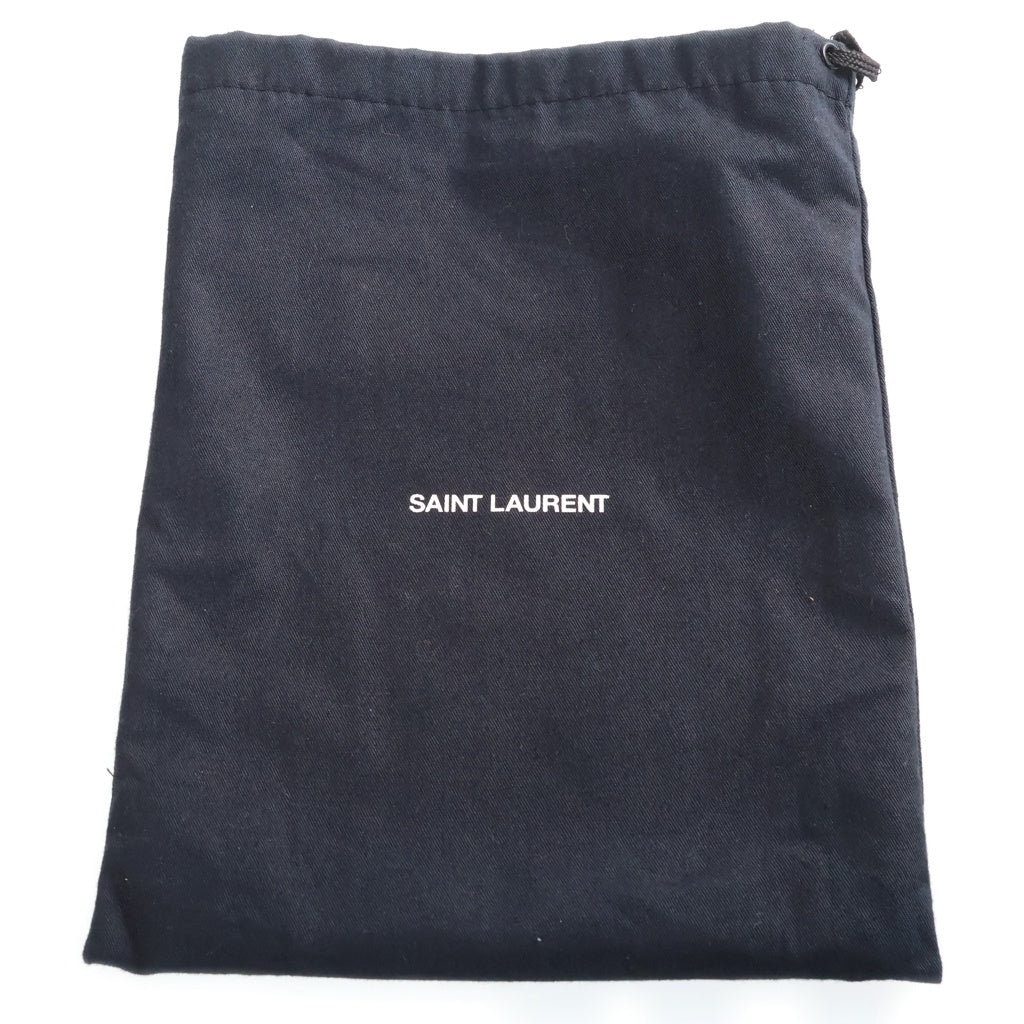 SAINT LAURENT PARIS(サンローランパリ) ケイト スモール チェーンショルダー チェーンタッセル カーフレザー ブラック レディース