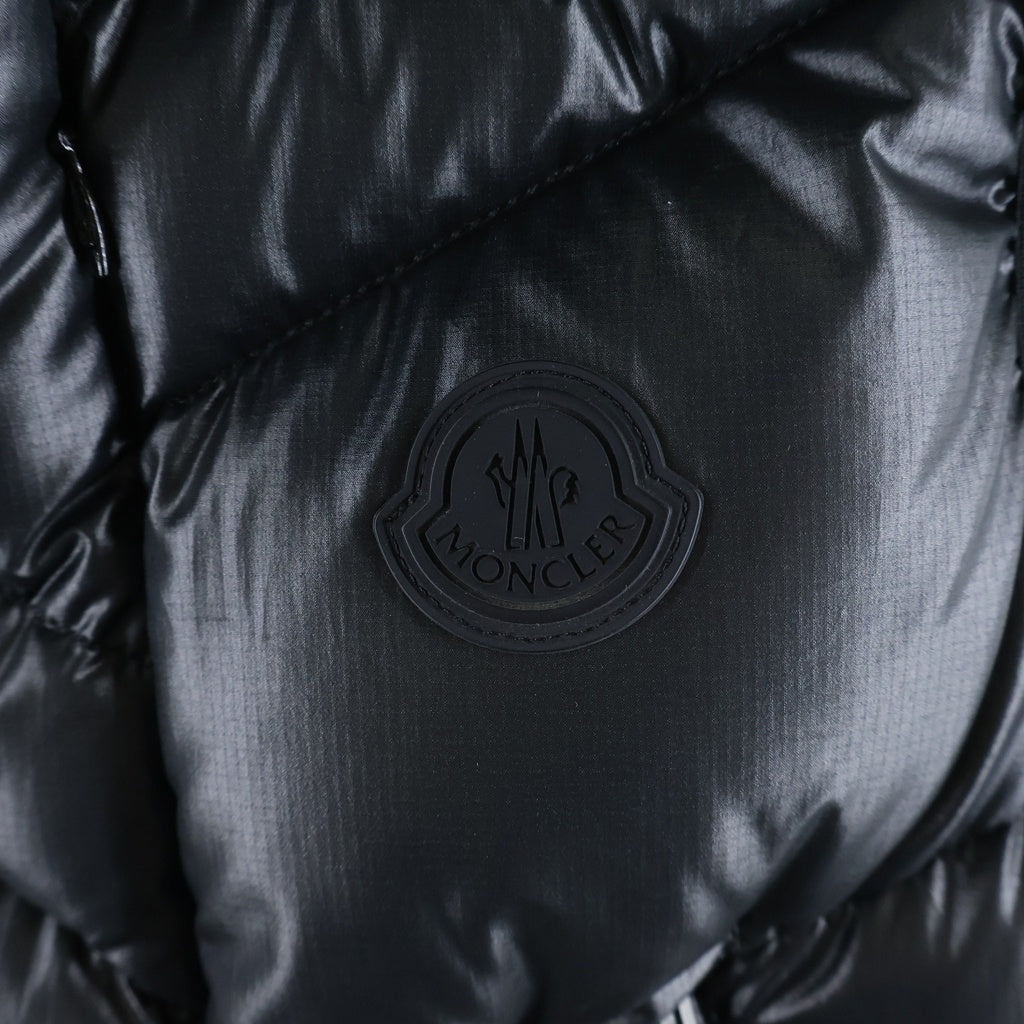 MONCLER(モンクレール) GUNTUR GILET ガントゥール ジレ フーディーダウンベストブラック H20911A00183