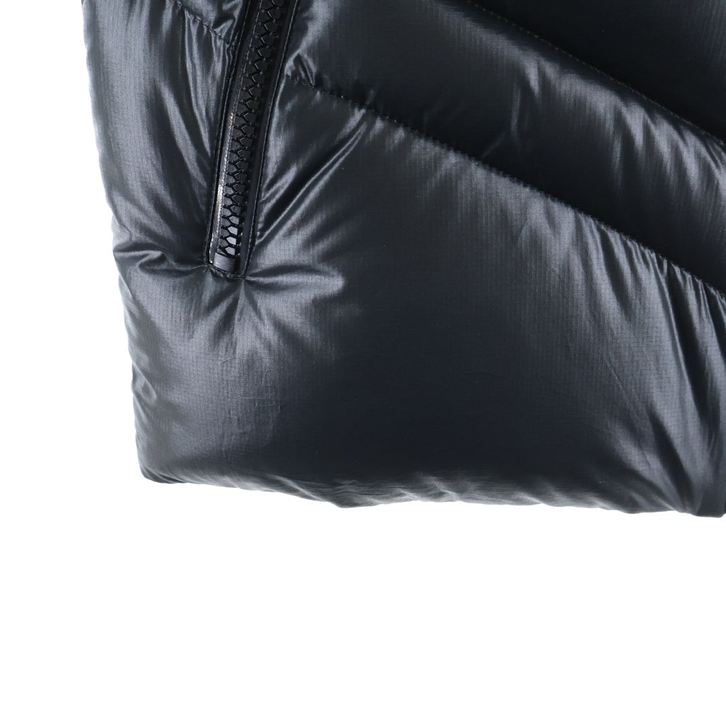 MONCLER(モンクレール) GUNTUR GILET ガントゥール ジレ フーディーダウンベストブラック H20911A00183