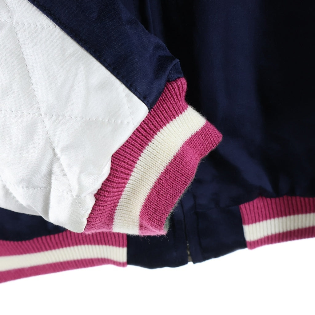 HUMAN MADE(ヒューマンメイド) 22SS ×VERDY VICK YOKOSUKA JACKET ヴェルディ ヨコスカ リバーシブル スーベニアジャケット スカジャン ブルゾン ネイビー