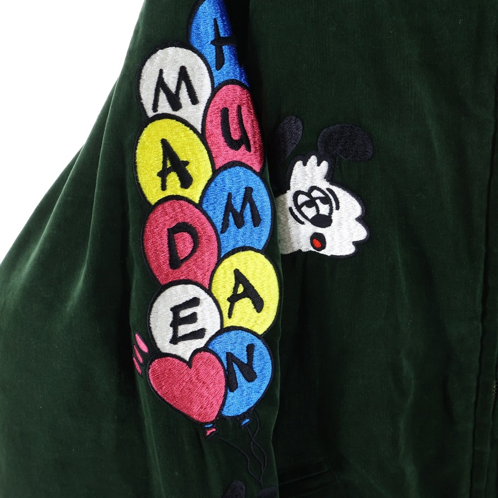 HUMAN MADE(ヒューマンメイド) 22SS ×VERDY VICK YOKOSUKA JACKET ヴェルディ ヨコスカ リバーシブル スーベニアジャケット スカジャン ブルゾン ネイビー