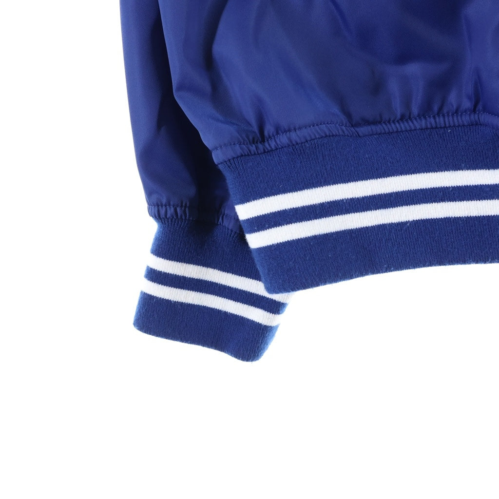 NEIGHBORHOOD(ネイバーフッド) 23SS BASEBALL JACKET ロゴプリント ナイロン ベースボールジャケット ブルゾン ブルー 231TSNH-JKM04