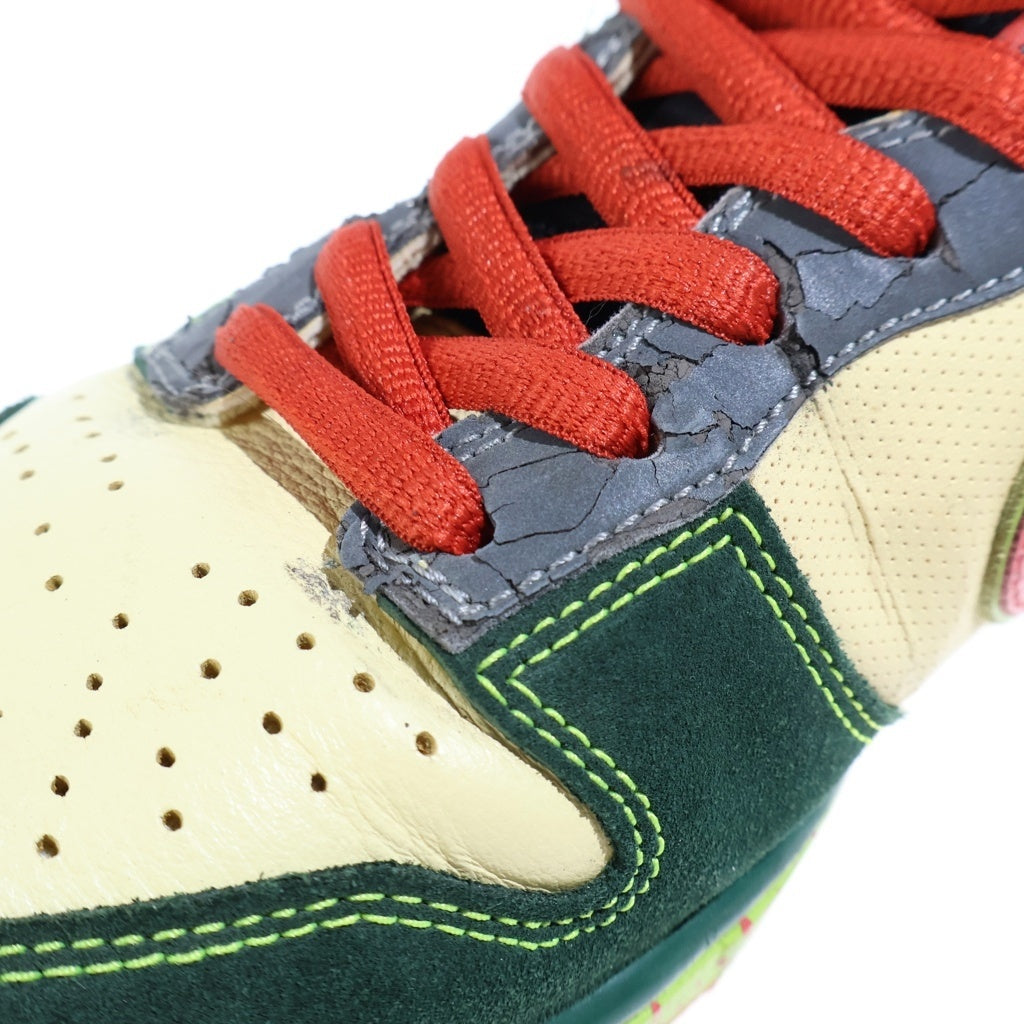 NIKE SB(ナイキエスビー) 【観賞用 2005年製】 DUNK LOW PREMIUM MOSQUITO ダンク プレミアム モスキート ローカットスニーカー マルチ US10.5/28.5cm 313170-761