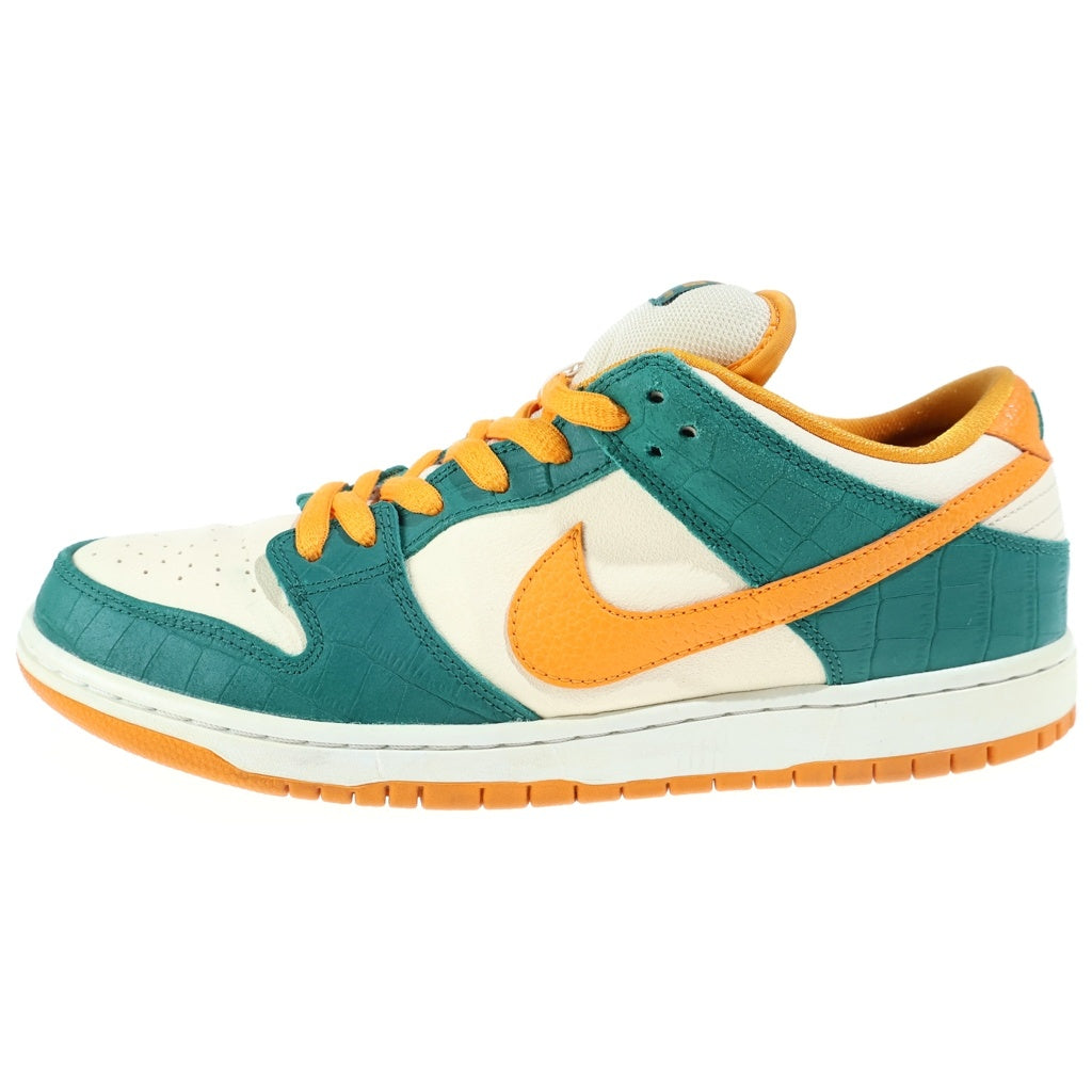 NIKE SB(ナイキエスビー) DUNK LOW LEGION PINE KUMQUAT 304292-383 ダンク リージョン パイン カムクワット ローカットスニーカー グリーン/オレンジ US10.5/28.5cm