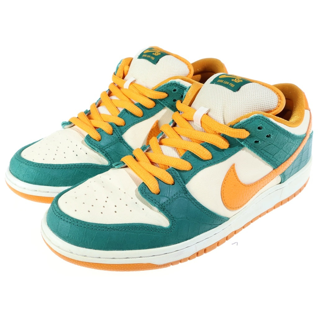 NIKE SB(ナイキエスビー) DUNK LOW LEGION PINE KUMQUAT 304292-383 ダンク リージョン パイン カムクワット ローカットスニーカー グリーン/オレンジ US10.5/28.5cm