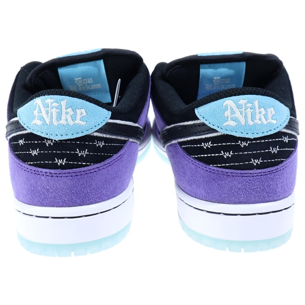 NIKE SB(ナイキエスビー) ×Hayley Wilson DUNK LOW PRO HJ0513-500 ヘイリーウィルソン ダンク プロ ローカットスニーカー パープル/ブラック US9.5/27.5cm