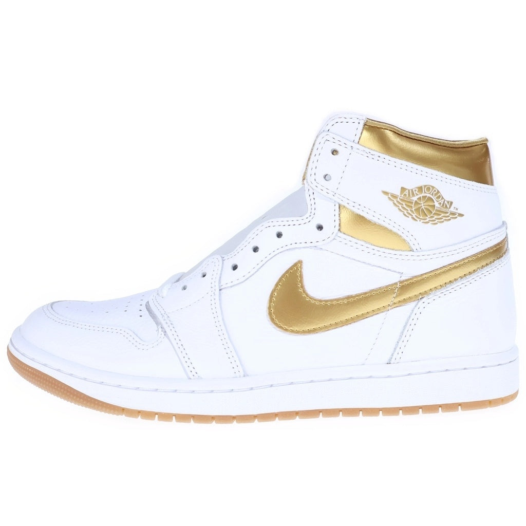 NIKE(ナイキ) WMNS AIR JORDAN 1 RETRO HIGH OG FD2596-107 ウィメンズ エアジョーダン1 レトロ ハイカットスニーカー ホワイト/ゴールド US10/27cm