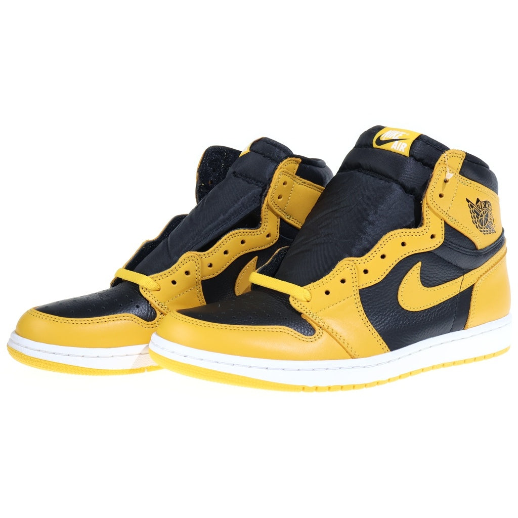 NIKE(ナイキ) AIR JORDAN 1 HIGH OG POLLEN 555088-701 エアジョーダン1 パラン ハイカットスニーカー ブラック/イエロー US10/28cm