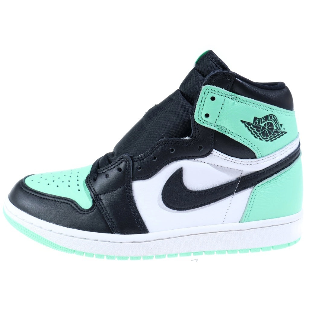 NIKE(ナイキ) AIR JORDAN 1 HIGH OG GREEN GLOW DZ5485-130 エアジョーダン1 グリーングロー ハイカットスニーカー ホワイト/グリーン US9/27cm