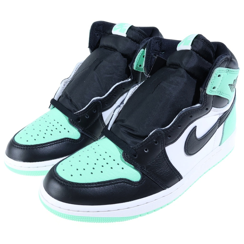 NIKE(ナイキ) AIR JORDAN 1 HIGH OG GREEN GLOW DZ5485-130 エアジョーダン1 グリーングロー ハイカットスニーカー ホワイト/グリーン US9/27cm