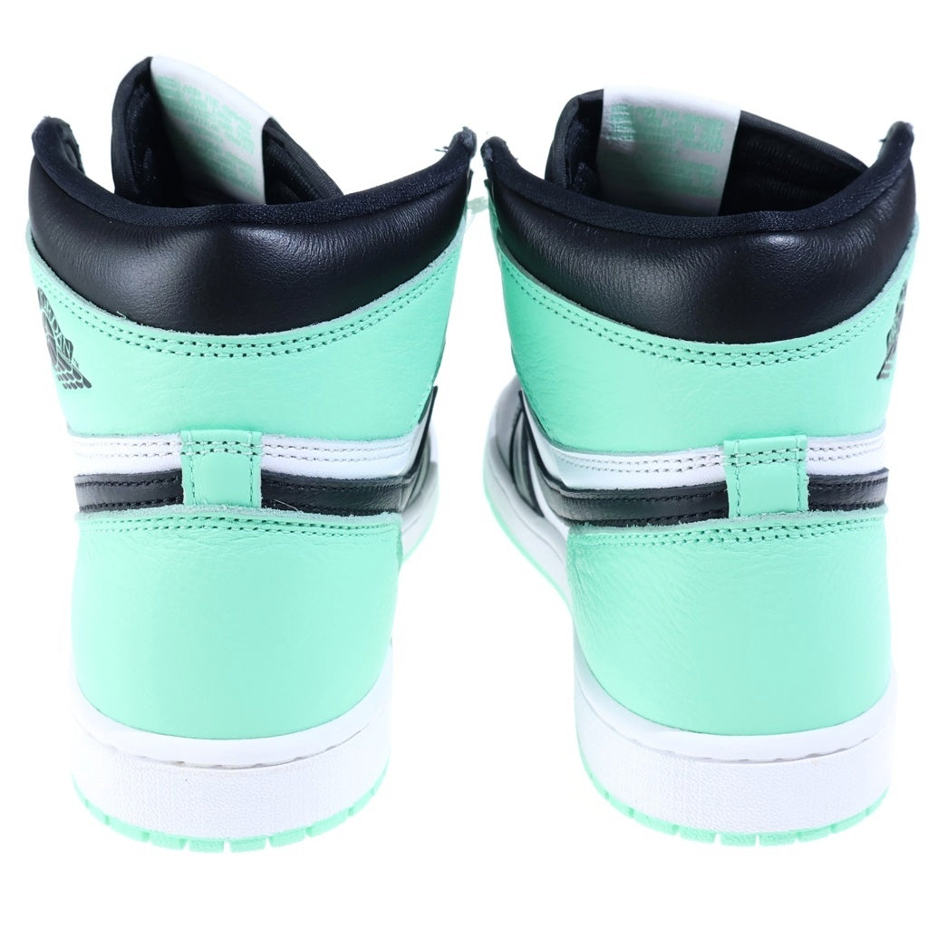 NIKE(ナイキ) AIR JORDAN 1 HIGH OG GREEN GLOW DZ5485-130 エアジョーダン1 グリーングロー ハイカットスニーカー ホワイト/グリーン US9/27cm