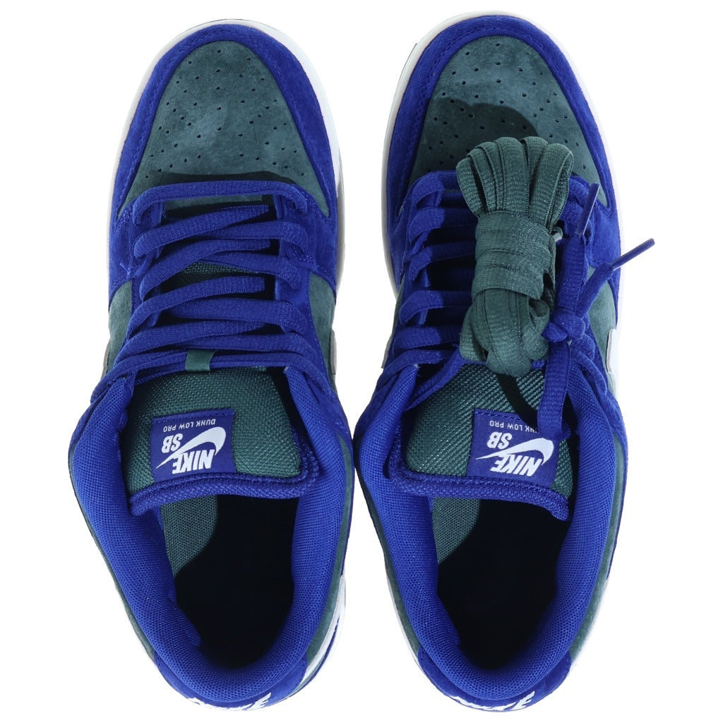 NIKE SB(ナイキエスビー) DUNK LOW DEEP ROYAL BLUE HF3704-400 ダンク ディープロイヤル ローカットスニーカー ブルー/グリーン US9.5/27.5ccm