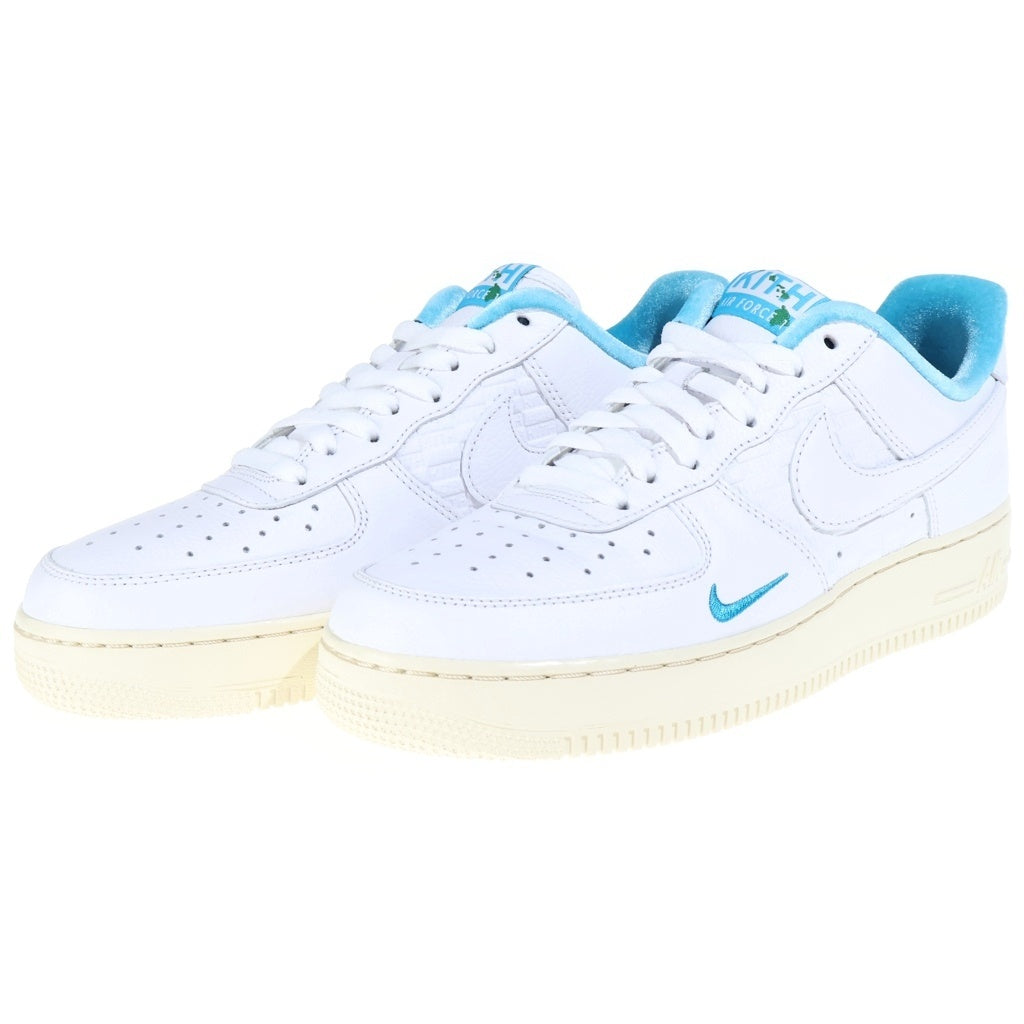NIKE(ナイキ) ×KITH AIR FORCE 1 LOW HAWAII DC9555-100 キス エアフォース1 ハワイ ローカットスニーカー ホワイト/ブルー US9/27cm
