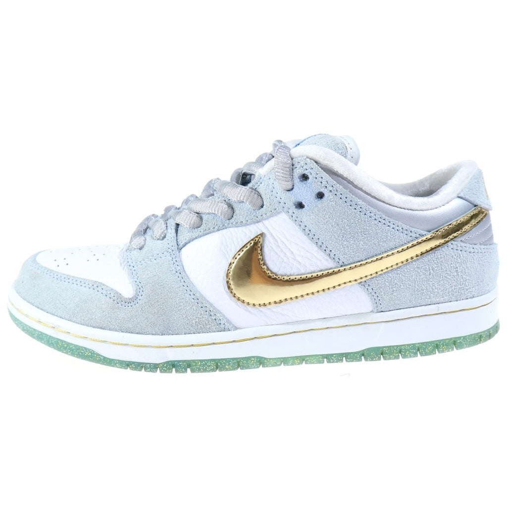 NIKE SB(ナイキエスビー) ×SEAN CLIVER DUNK LOW HOLIDAY SPECIAL DC9936-100 ショーンクライヴァー ダンク ホリデースペシャル ローカットスニーカー ブルー/ホワイト US9.5/27.5cm