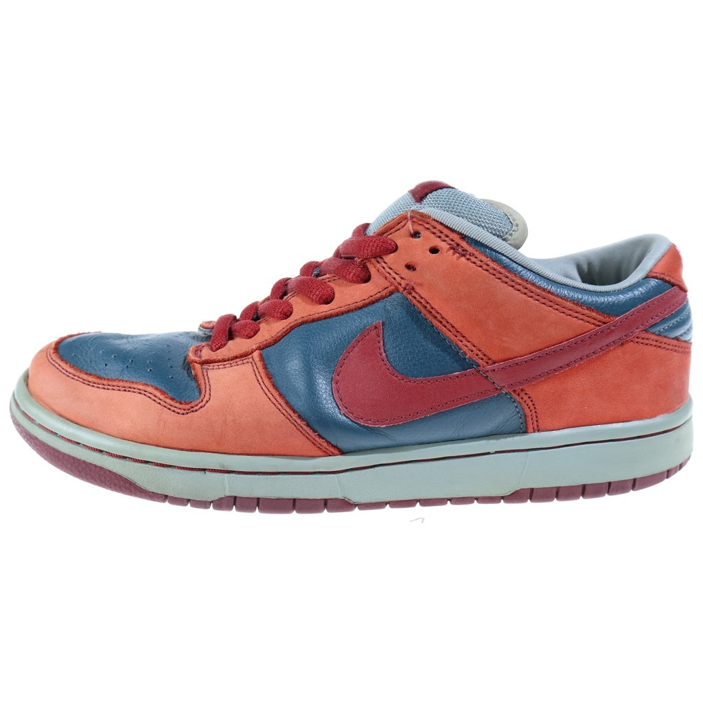 NIKE SB(ナイキエスビー) 【観賞用2002年製】 DUNK LOW PRO SB SHARK ダンク プロ シャーク ローカットスニーカー レッド/ネイビー US9.5/27.5cm 304292-361