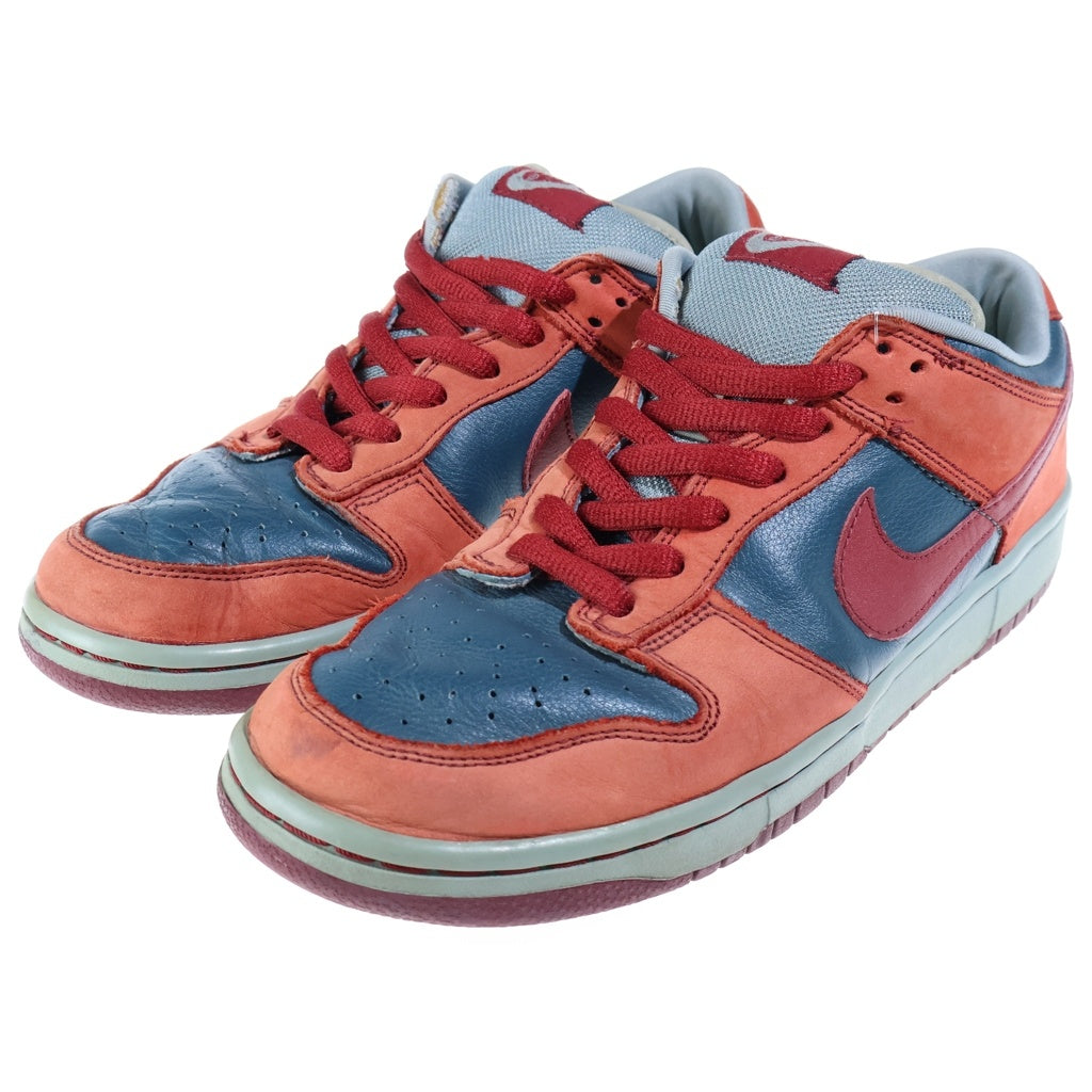 NIKE SB(ナイキエスビー) 【観賞用2002年製】 DUNK LOW PRO SB SHARK ダンク プロ シャーク ローカットスニーカー レッド/ネイビー US9.5/27.5cm 304292-361