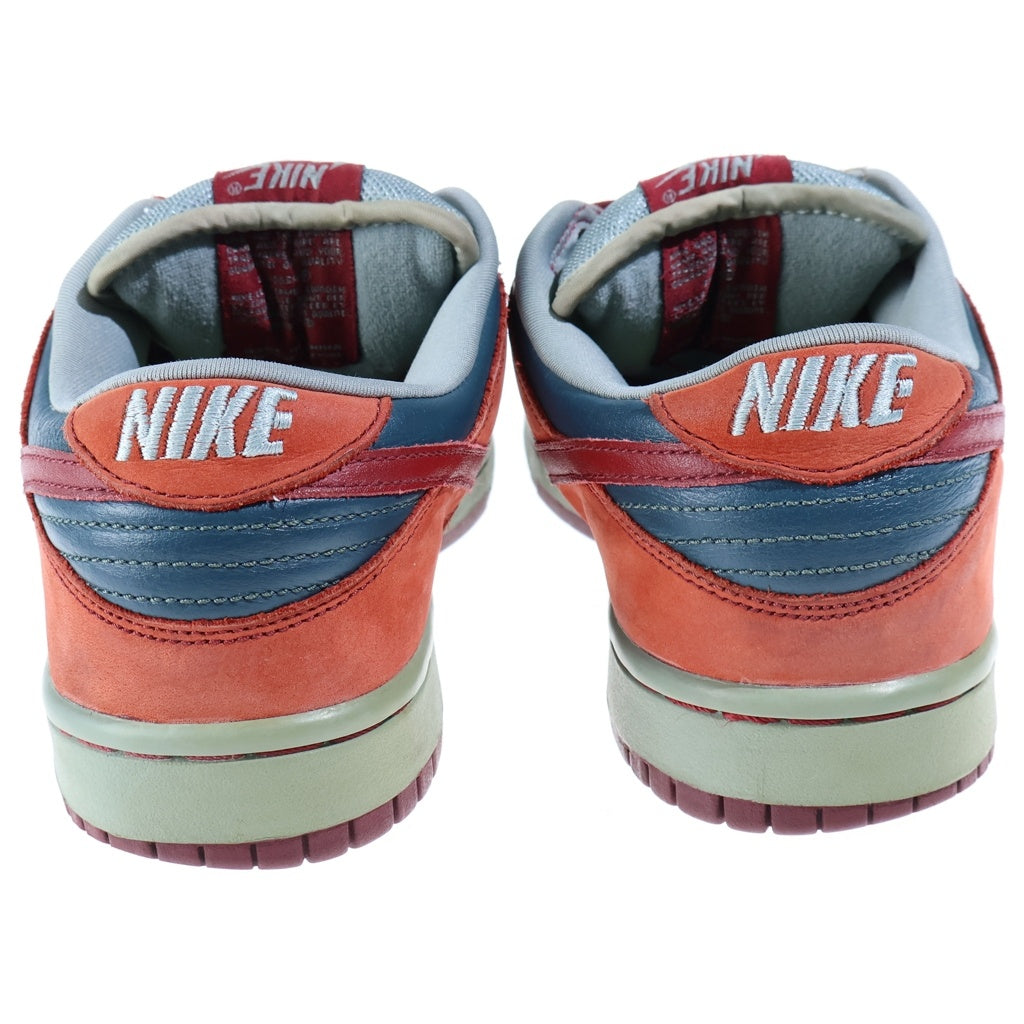 NIKE SB(ナイキエスビー) 【観賞用2002年製】 DUNK LOW PRO SB SHARK ダンク プロ シャーク ローカットスニーカー レッド/ネイビー US9.5/27.5cm 304292-361