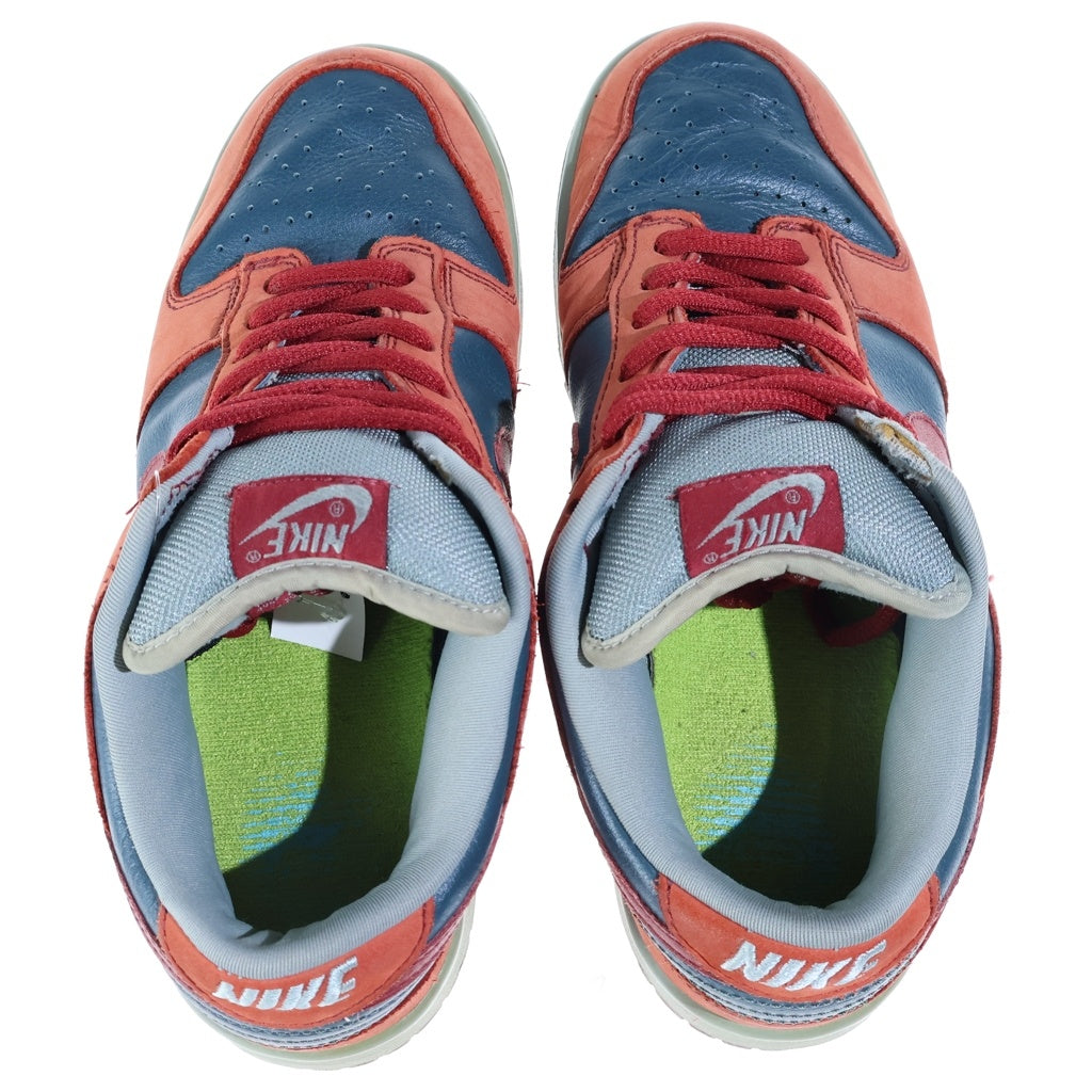 NIKE SB(ナイキエスビー) 【観賞用2002年製】 DUNK LOW PRO SB SHARK ダンク プロ シャーク ローカットスニーカー レッド/ネイビー US9.5/27.5cm 304292-361