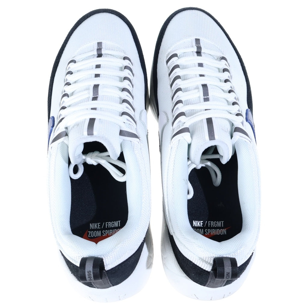 NIKE(ナイキ) ×FRAGMENT AIR ZOOM SPIRIDON SP BLUE VOID HF5455-100 フラグメント エアズーム スピリドン ローカットスニーカー ホワイト US9/27cm