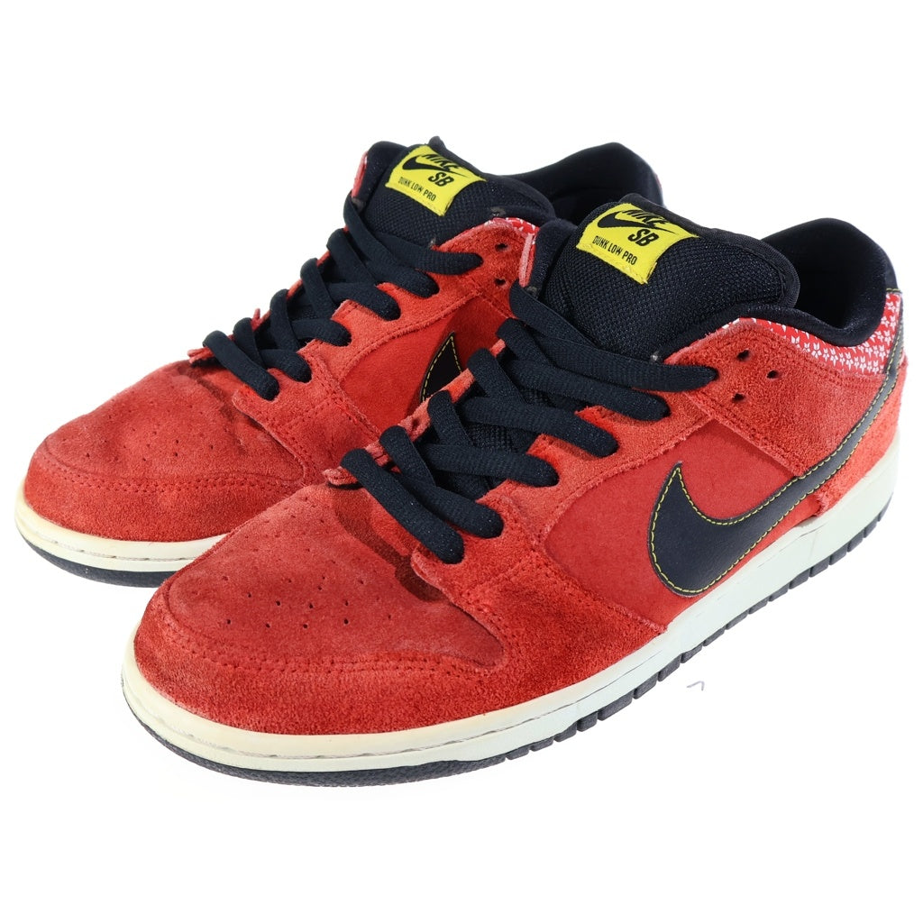 NIKE SB(ナイキエスビー) 【観賞用 2013年製】DUNK LOW RED FIRECRACKER 313170-602 ダンク ローカットスニーカー レッド US10.5/28.5cm