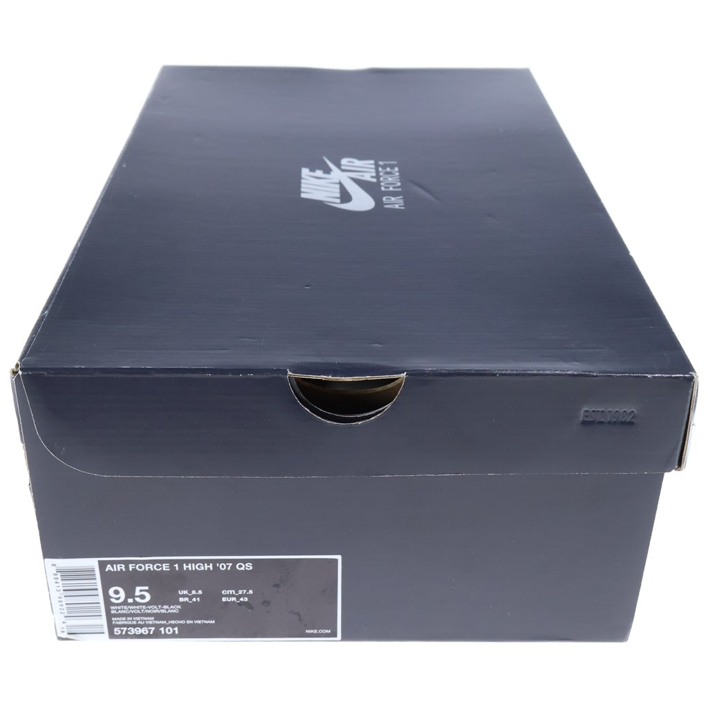 NIKE(ナイキ) AIR FORCE 1 HIGH MAGIC STICK VIP 573967-101 エアフォース1 マジック スティック ハイカットスニーカー ホワイト US9.5/27.5cm