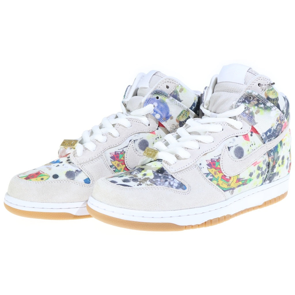 NIKE SB(ナイキエスビー) ×Supreme DUNK HIGH RAMMELLZEE FD8779-100 シュプリーム ダンク ラメルジー マルチ US9.5/27.5cm