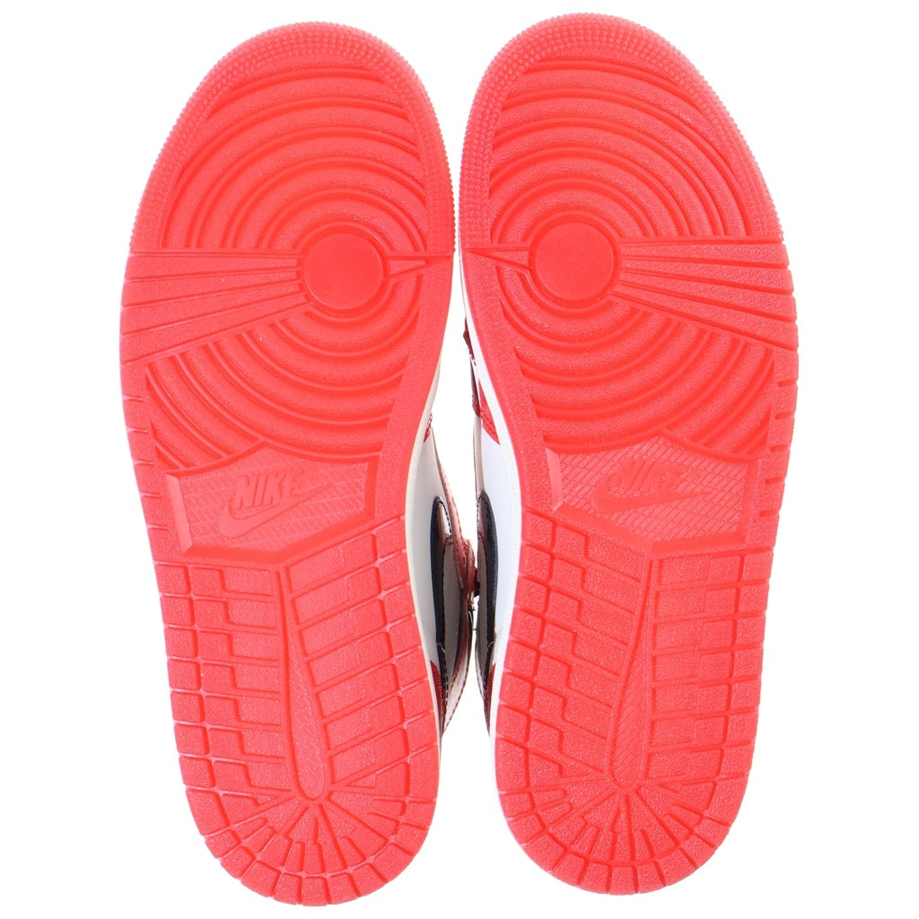 NIKE(ナイキ) ×Spider Man AIR JORDAN 1 RETRO HIGH OG SP DV1748-601 スパイダーマン エアジョーダン1 レトロ ハイカットスニーカー レッド/ホワイト US9.5/27.5cm