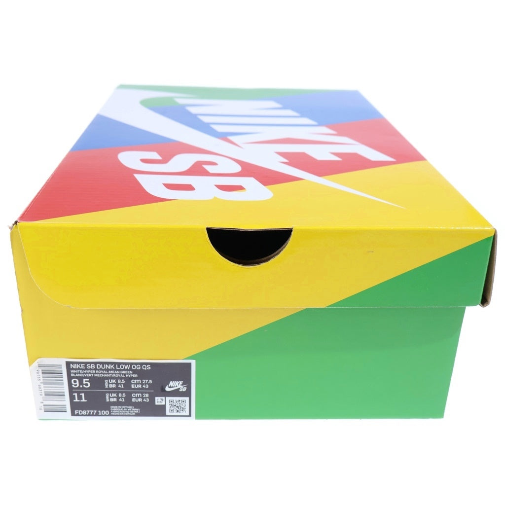 NIKE SB(ナイキエスビー) DUNK LOW SANDAY ダンク サンディー ローカットスニーカー マルチ US9.5/27.5cm FD8777-100